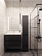 Style Line Мебель для ванной Даймонд 80 Люкс черная, PLUS подвесная – картинка-15